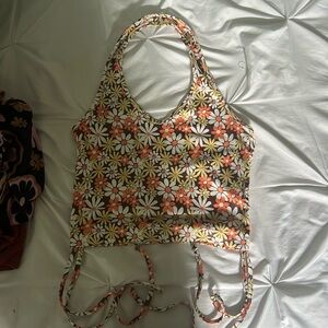 cute fall halter top